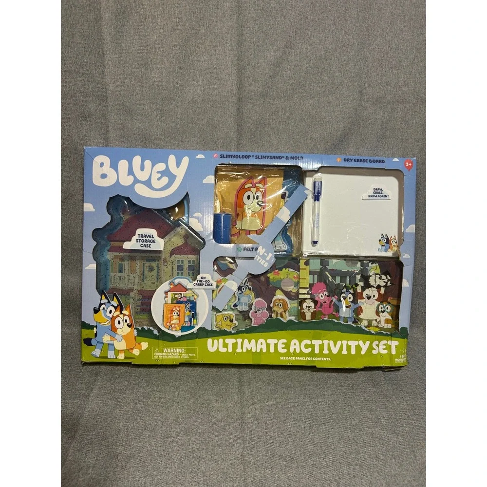 Bluey Ultimate Activity Set‎ Kids Unisex One Size Multicolor 35+ Piece Playset